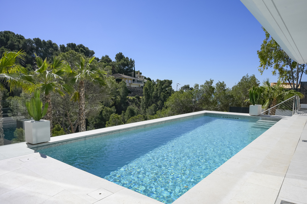 Schlüsselfertige Luxusvilla mit Meerblick, Altea