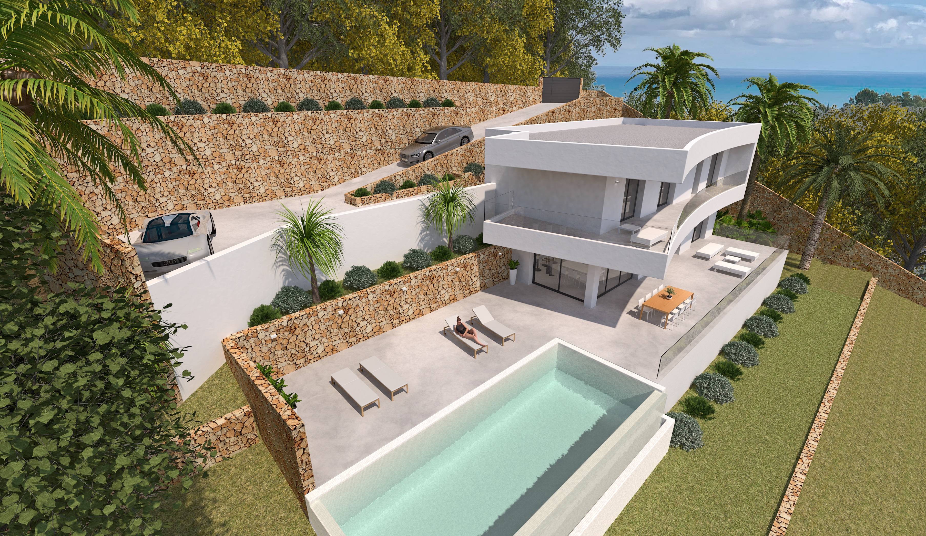 Exklusives Villenprojekt am Montgó, Jávea: Luxus und Panoramablick