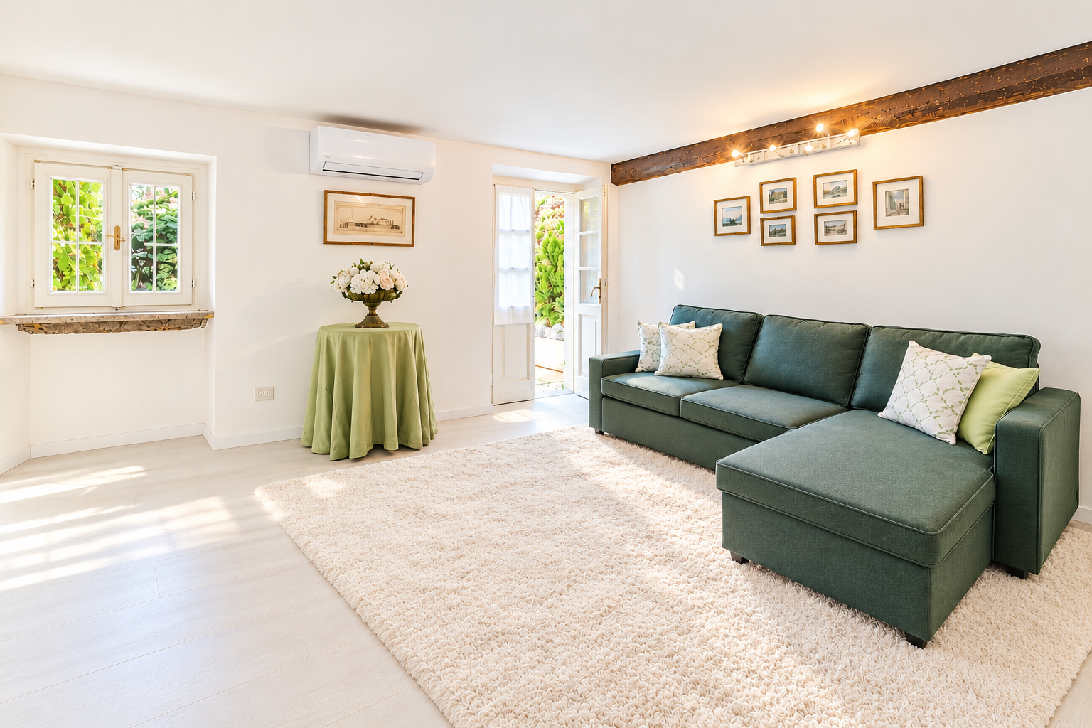 Furnished apartment in an exclusive 18th-century villa