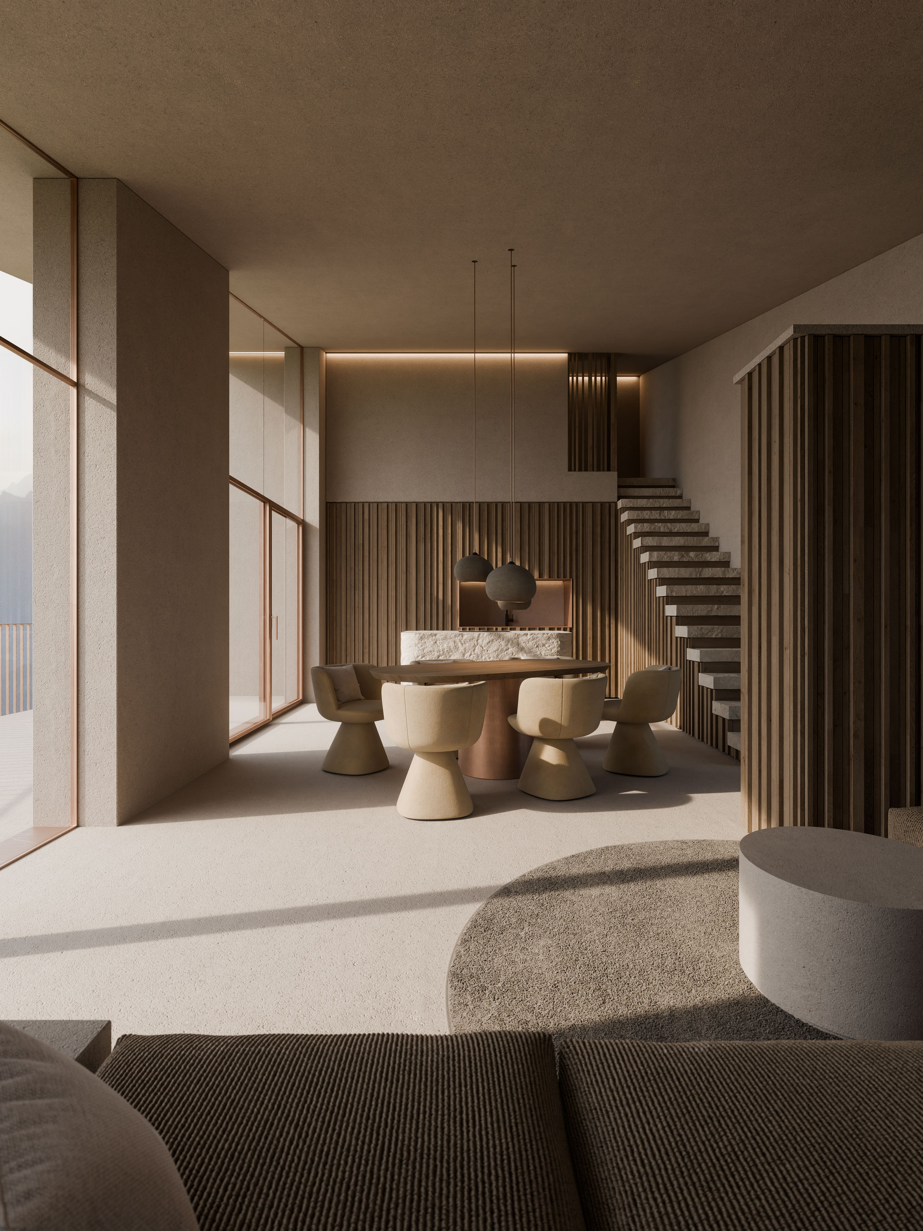 Apartment No. 6 – Gallery Penthouse with Generous Living Space and Panoramic Views