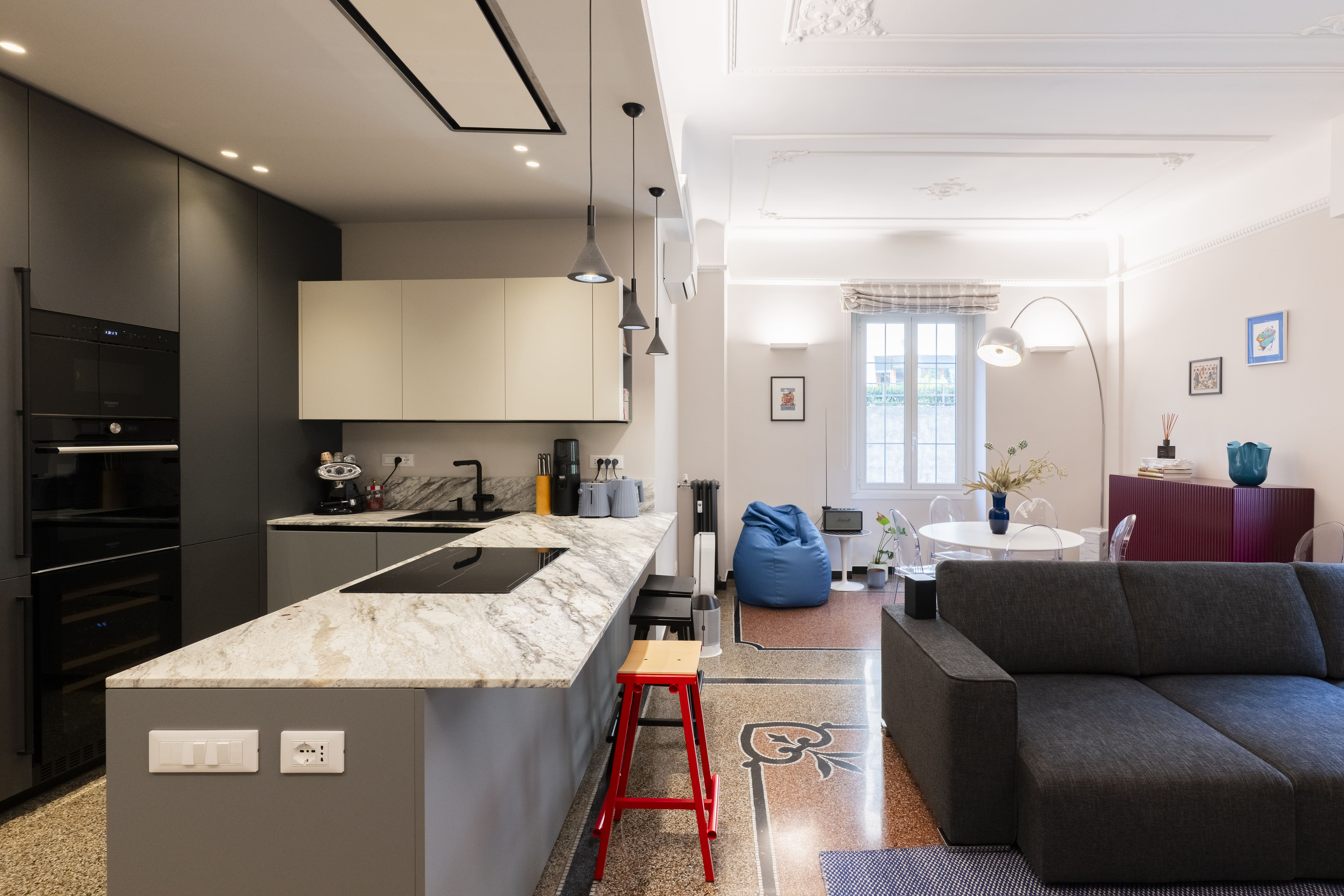 Contemporary elegance just steps from Corso Italia