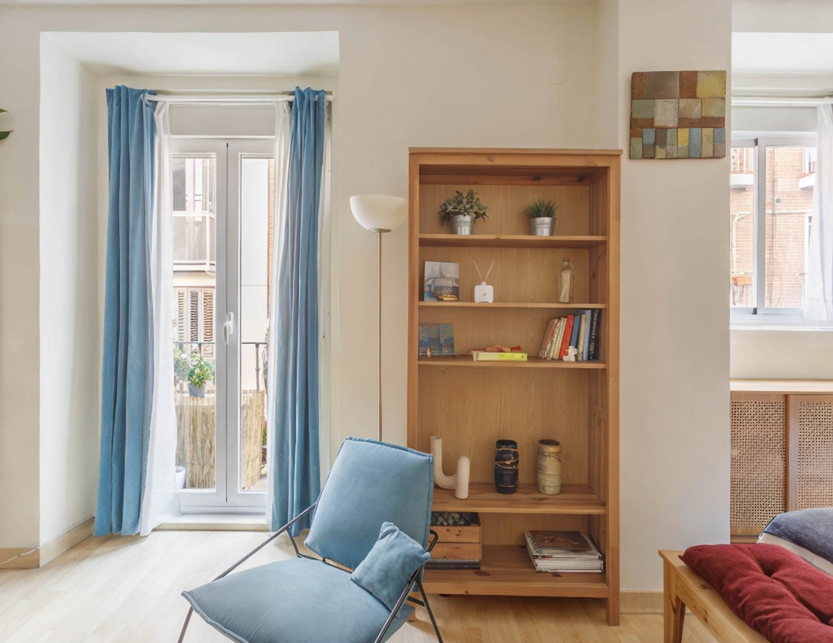 Stylish one-bedroom exterior apartment