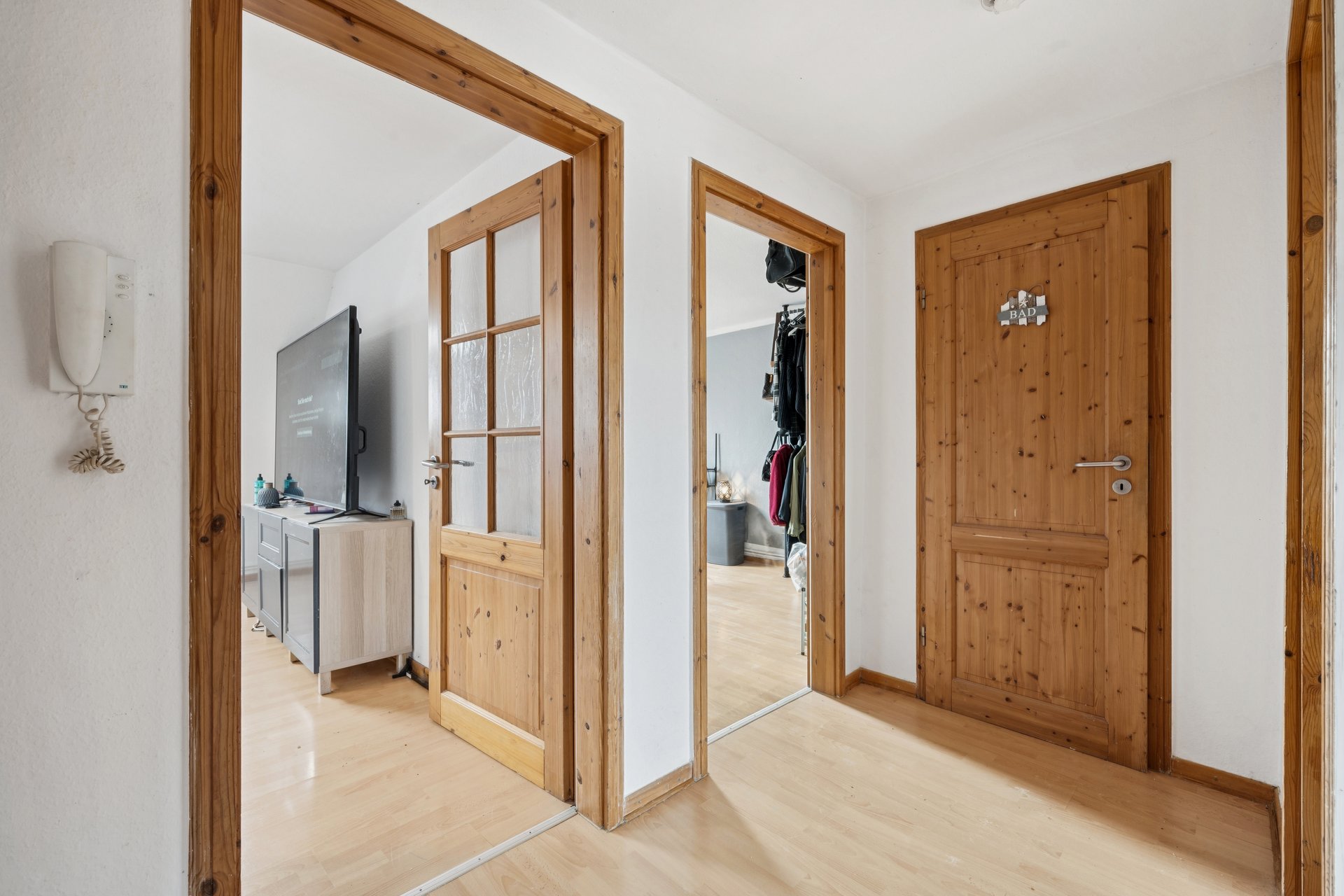 Dachgeschosswohnung in der Innenstadt von Stadthagen mit Altstadtblick