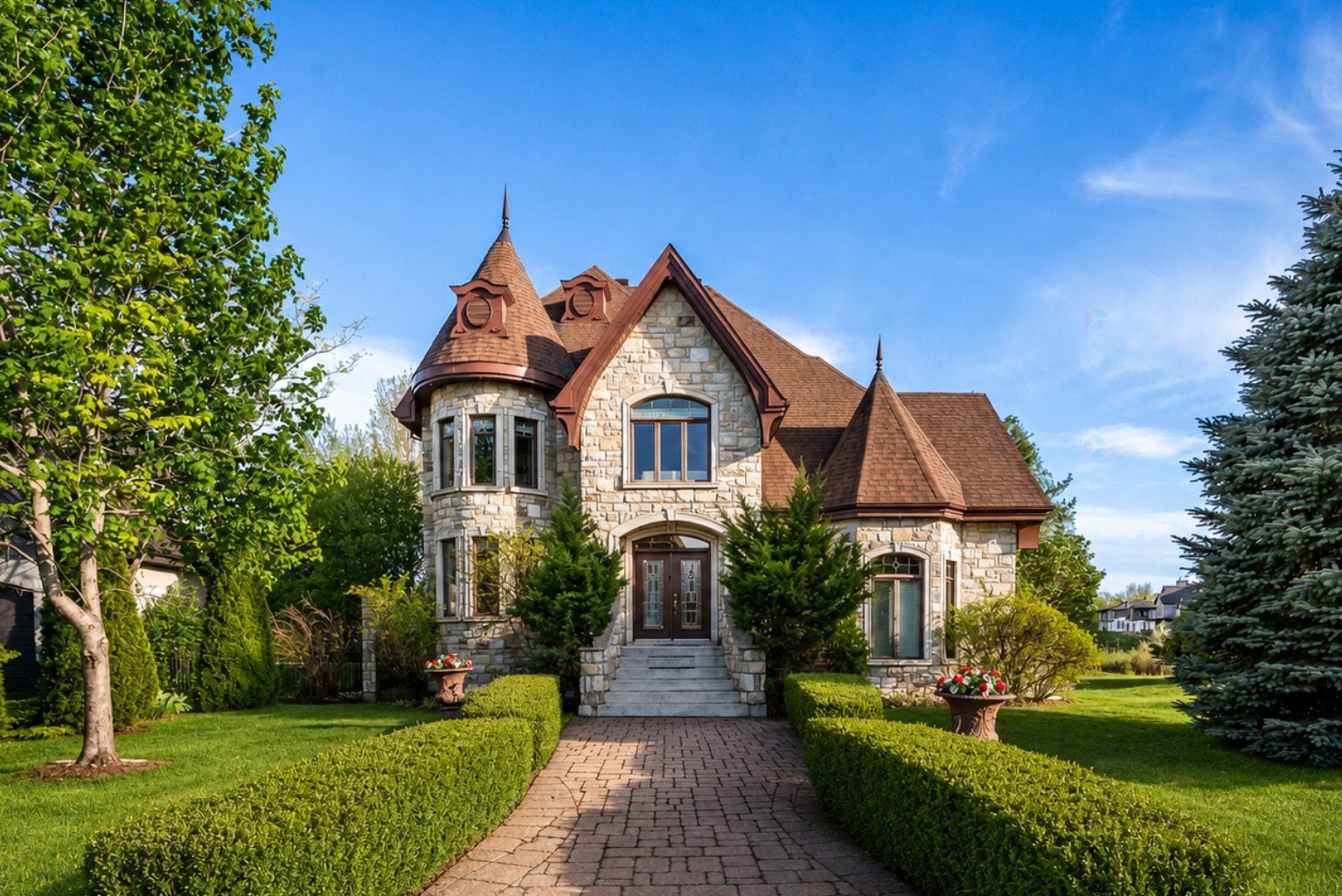 Magnificent detached castle-style property