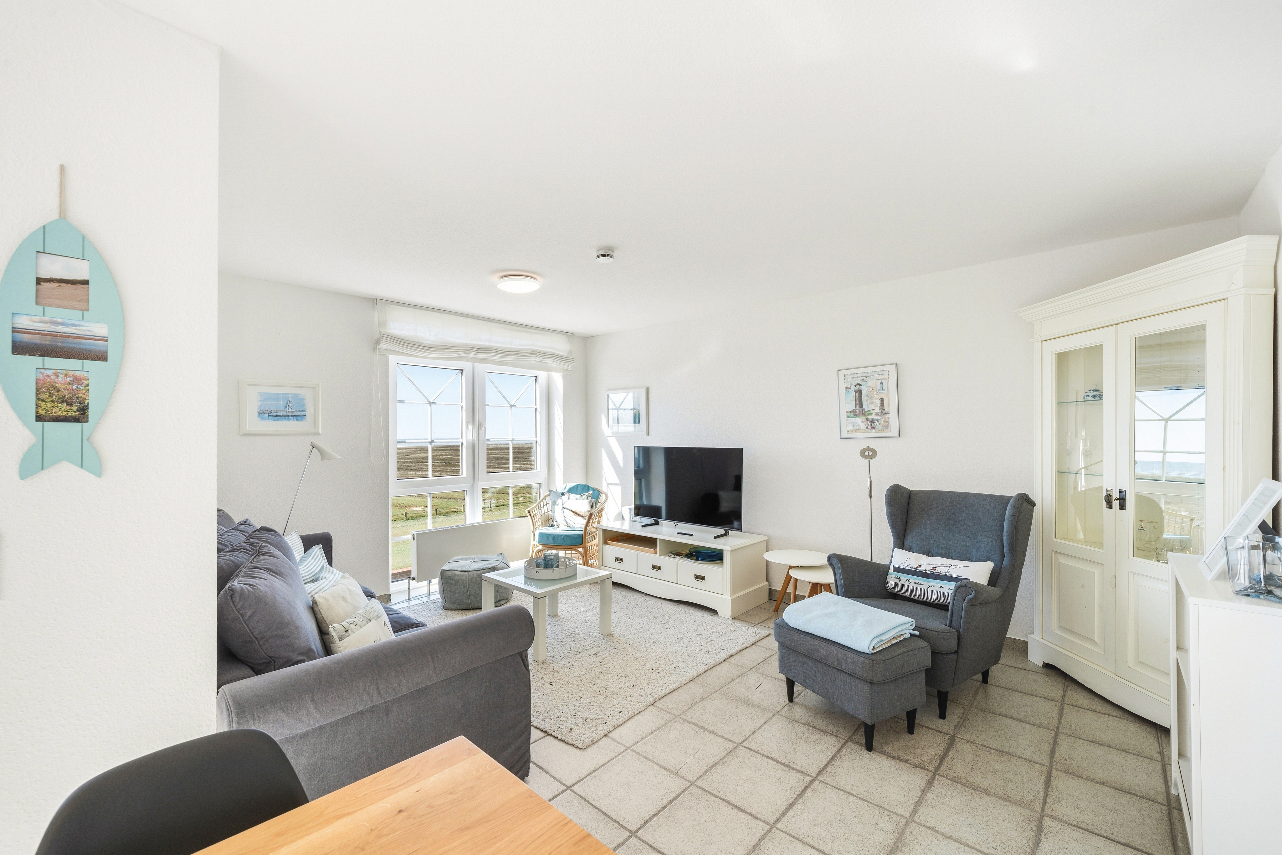 Moderne und gepflegte 3-Raum-Maisonette-Wohnung mit Wattenmeerblick