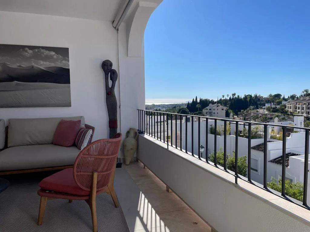 La Quinta, Hervorragende Wohnung mit Blick auf das Meer und die Berge.