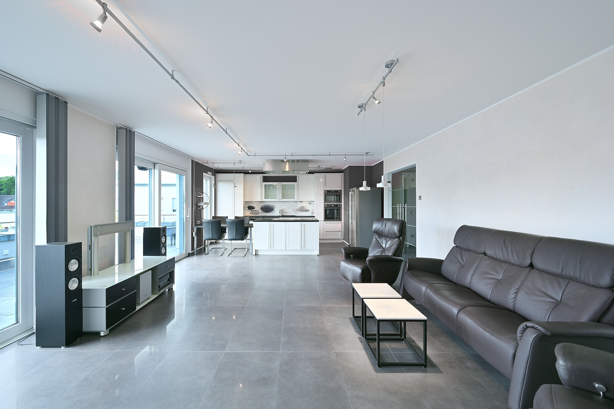 Penthouse-Luxus über den Ruhrwiesen