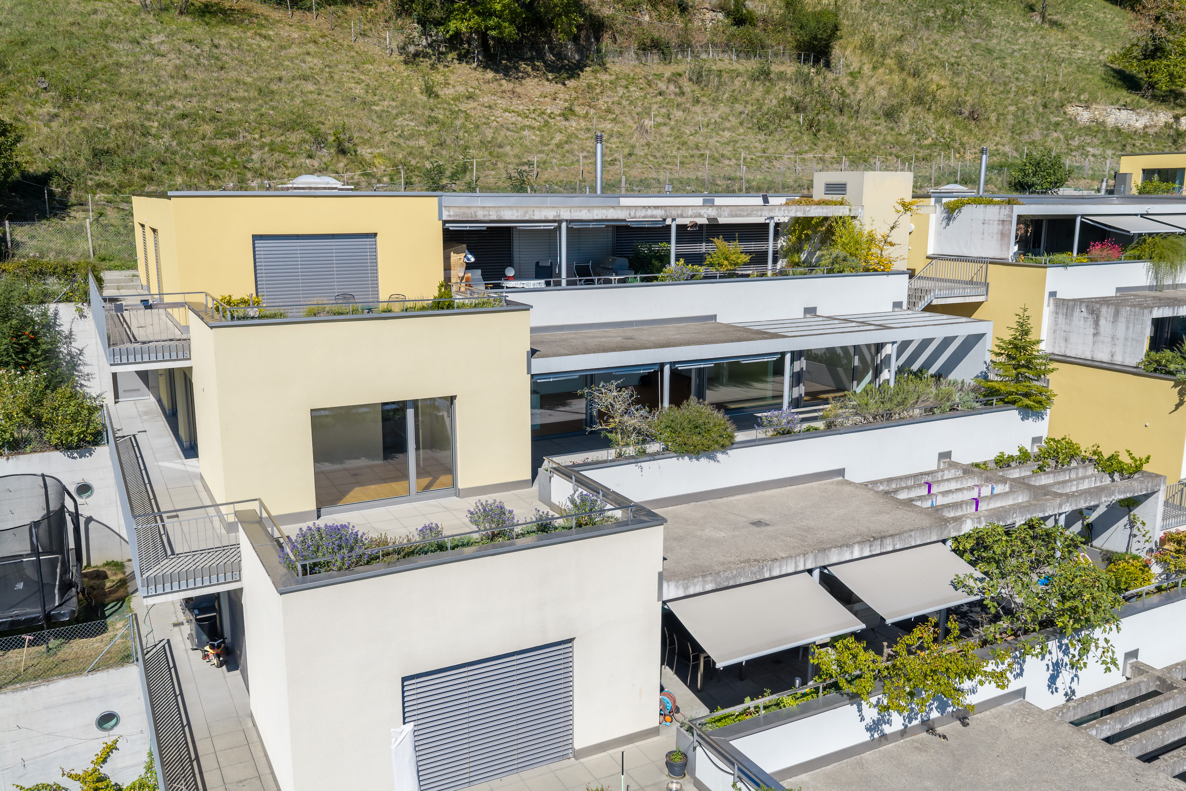 Traumhafte Terrassenwohnung mit Stadtblick