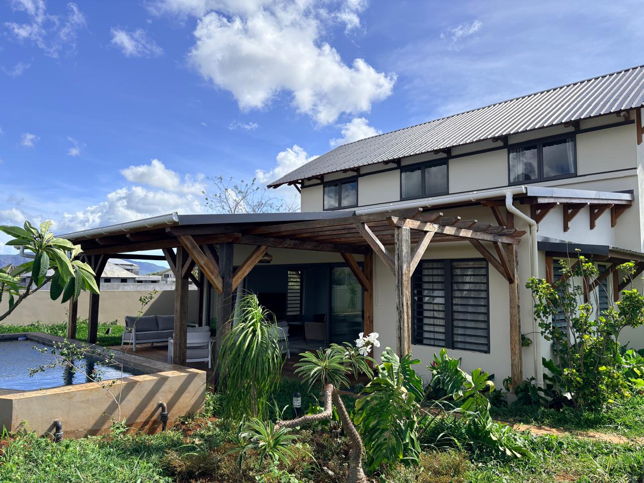 FOR RENT - Modern Newly Built 3-Bedroom House in Tamarin