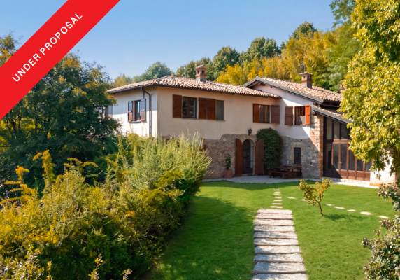 Stone villa with pool among the hills