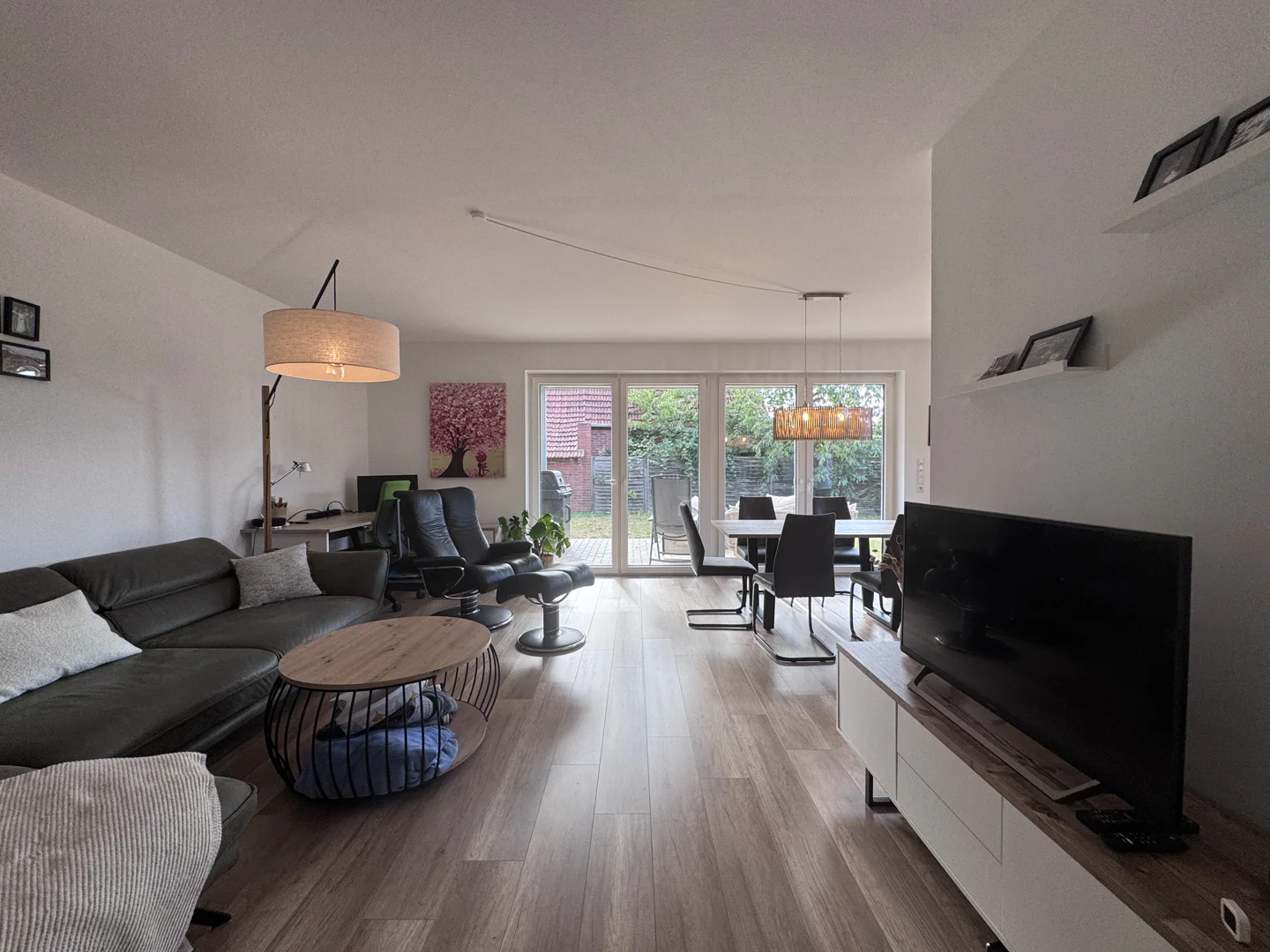 Traumhafte Erdgeschosswohnung mit Terrasse und Garten in Bramsche - Foto 1