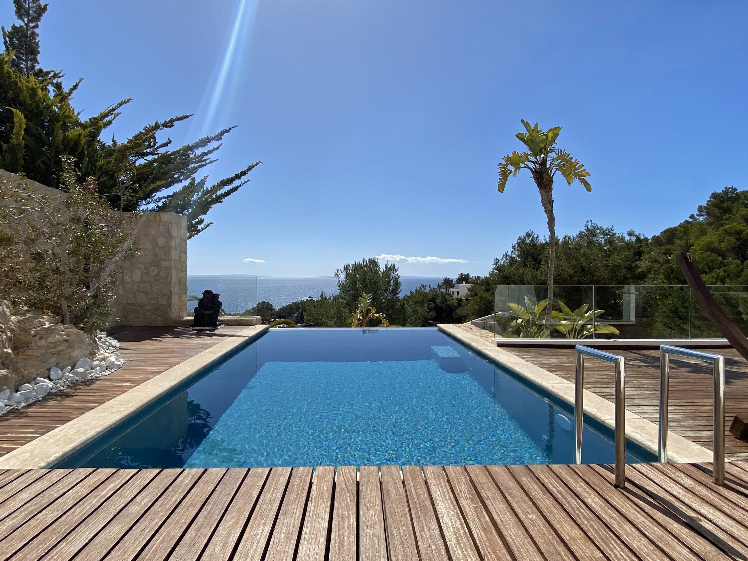 Mediterranean villa in secure urbanization