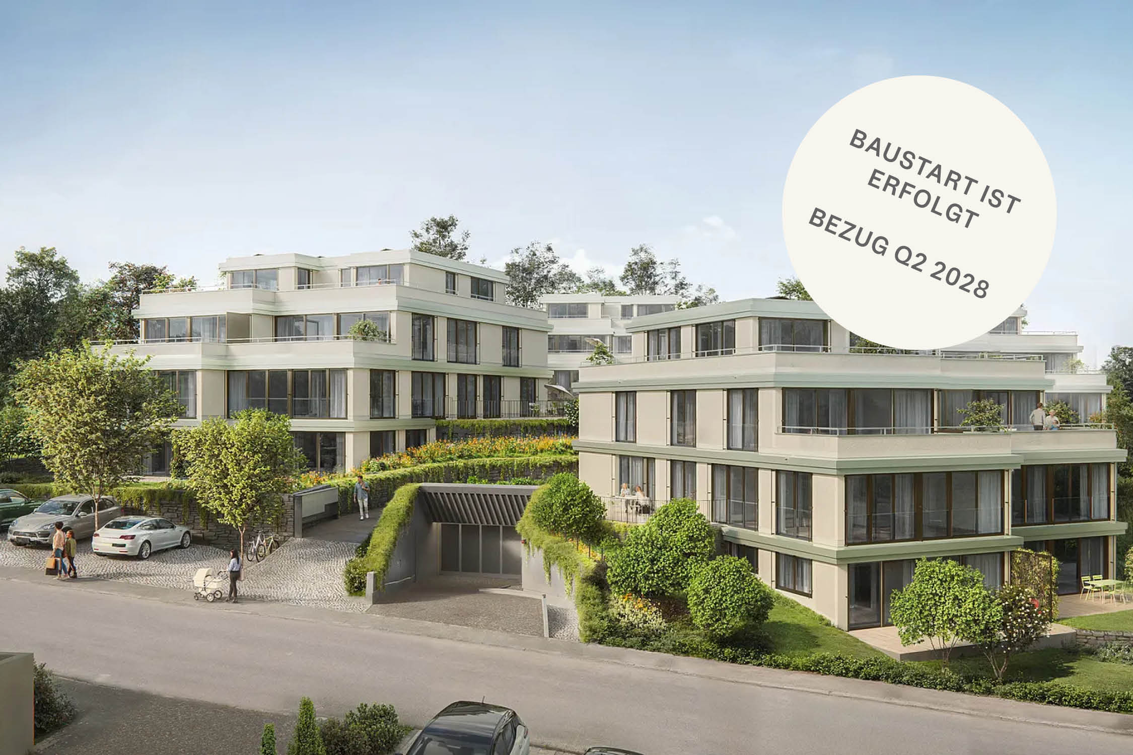 W-A1 | New construction project: Four Heights - Fürstenrain Oberwil
