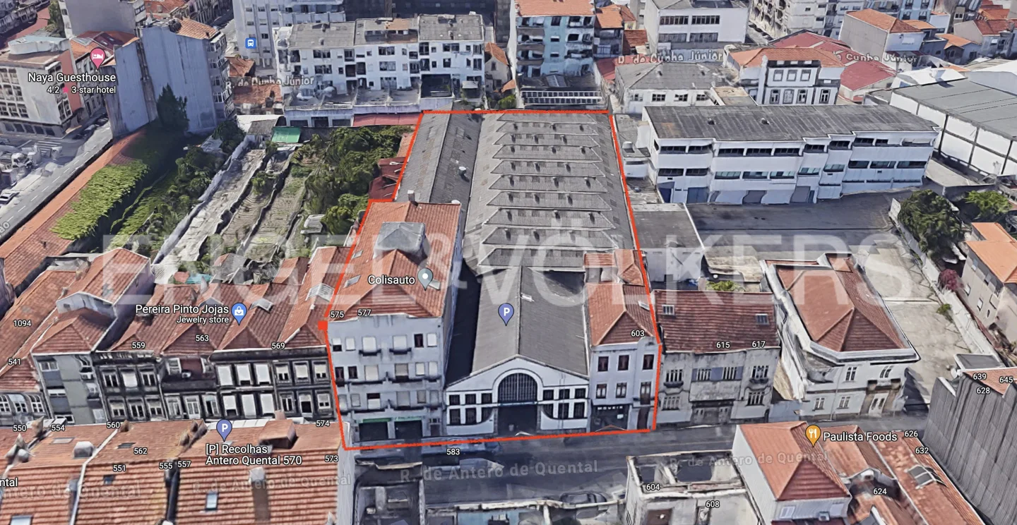3 prédios com PIP aprovado- Centro da Cidade do Porto