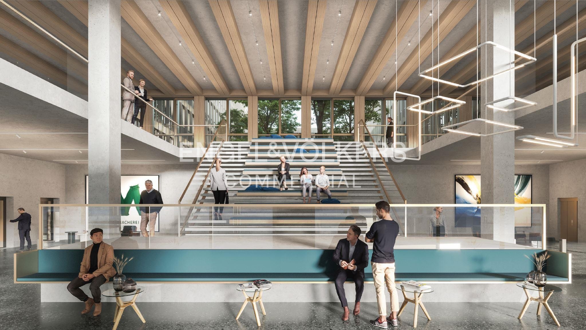 Neue Büros im nachhaltigen Gebäude