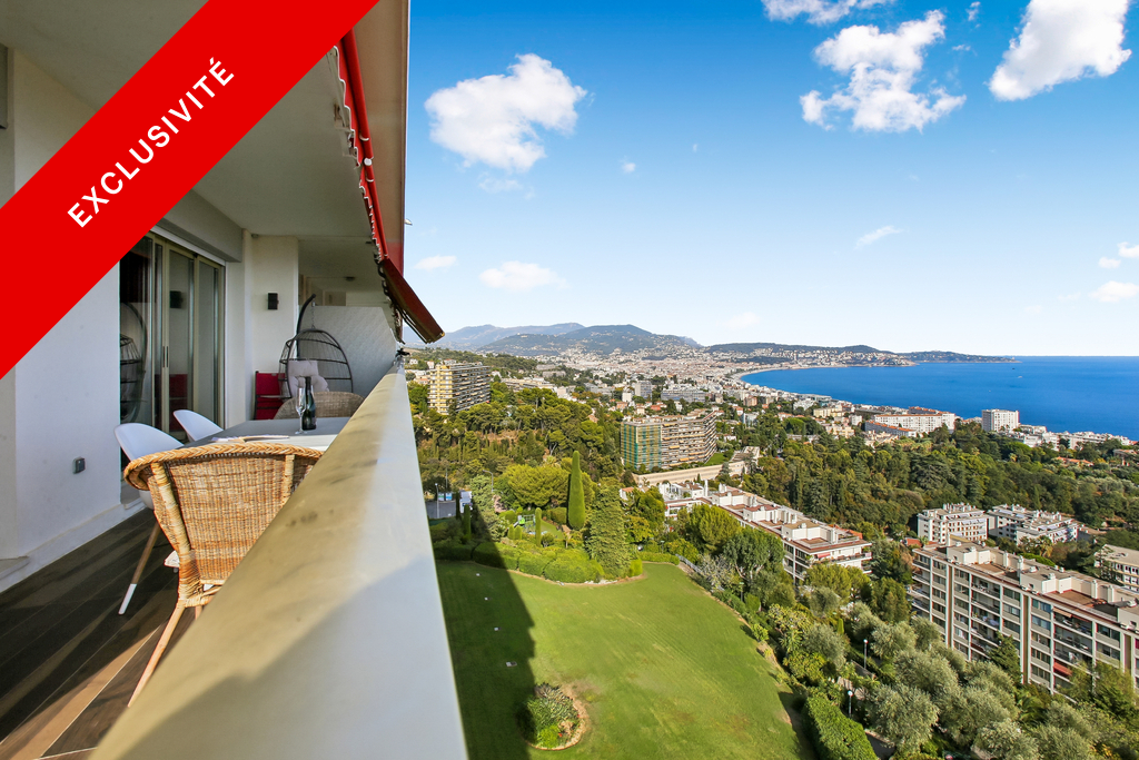 Exceptional apartment – Panoramic Mediterranean views