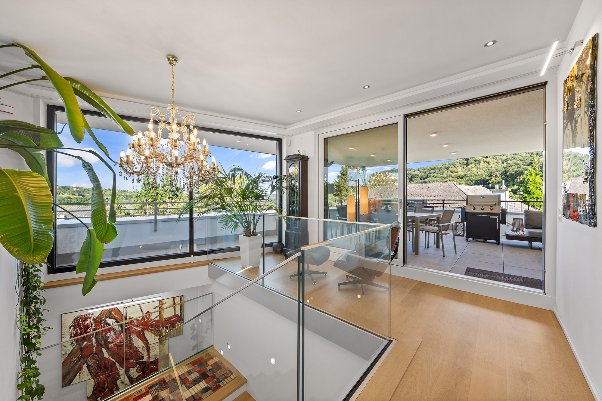 Exklusives Designhaus mit Pool, Fitness & Jacuzzi in Klosterneuburg – 6 Zimmer, Garten, Terrasse, Vollkeller und Ölbergblick nahe Wien