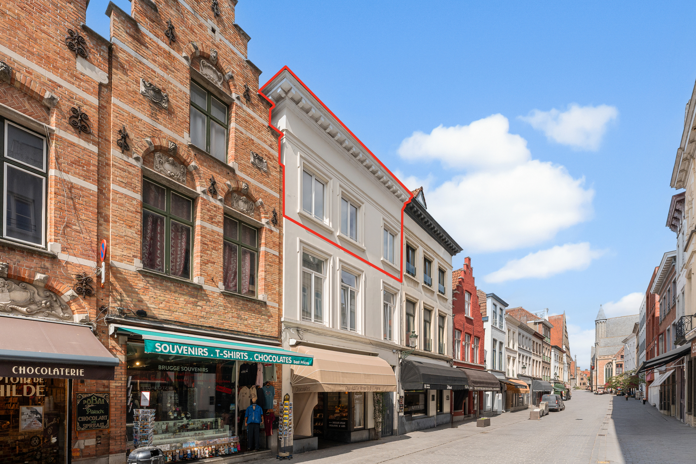 Elegant Duplex Apartment with Sunny Terrace in a Prime Bruges Location