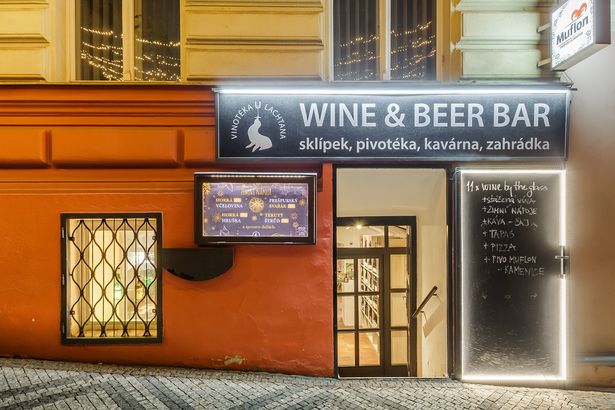 Wine shop for rent in Vinohrady