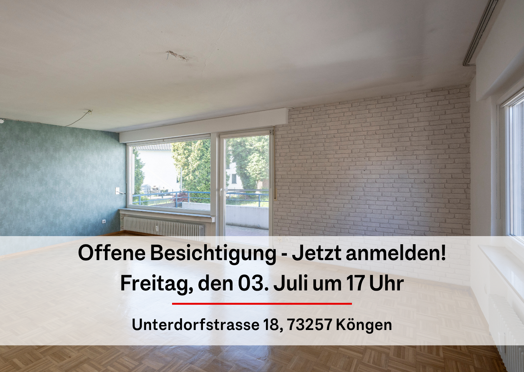 Hereinspaziert! Entdecken Sie diese helle 3-Zimmer-Wohnung in Köngen