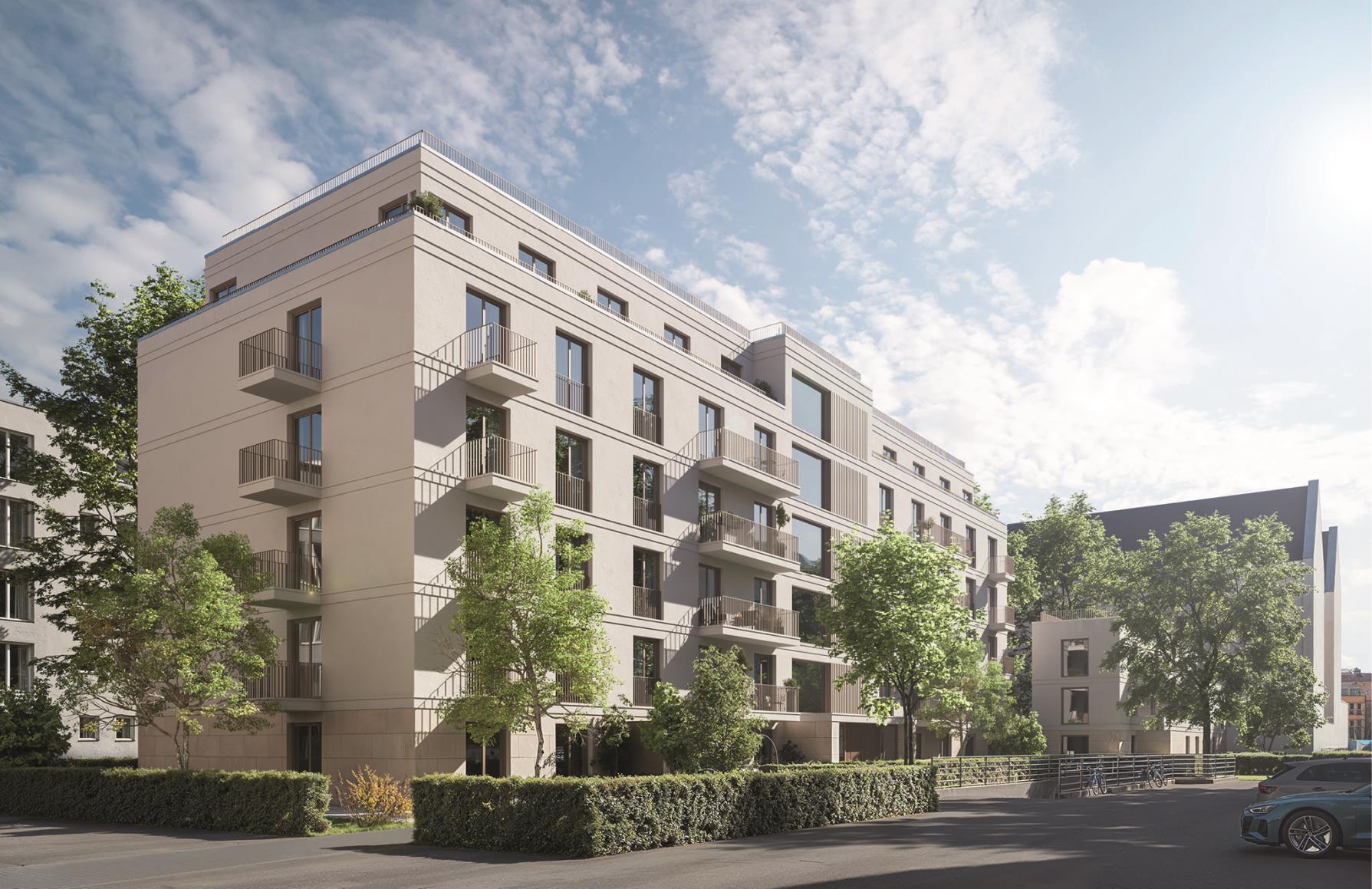 Lützow Gardens - New-build ensemble with a green heart