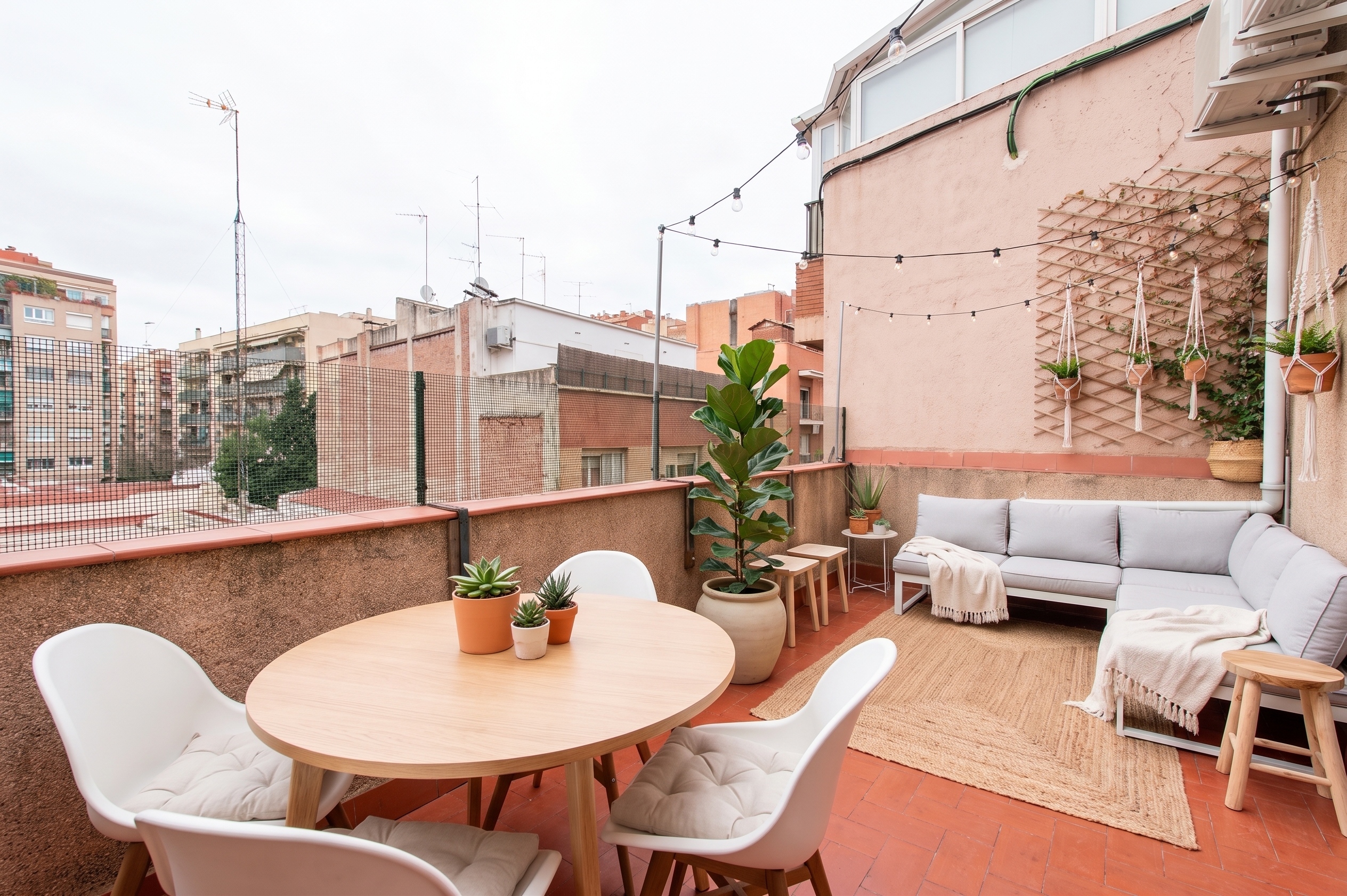 Exclusive duplex penthouse with terrace in upper Gràcia