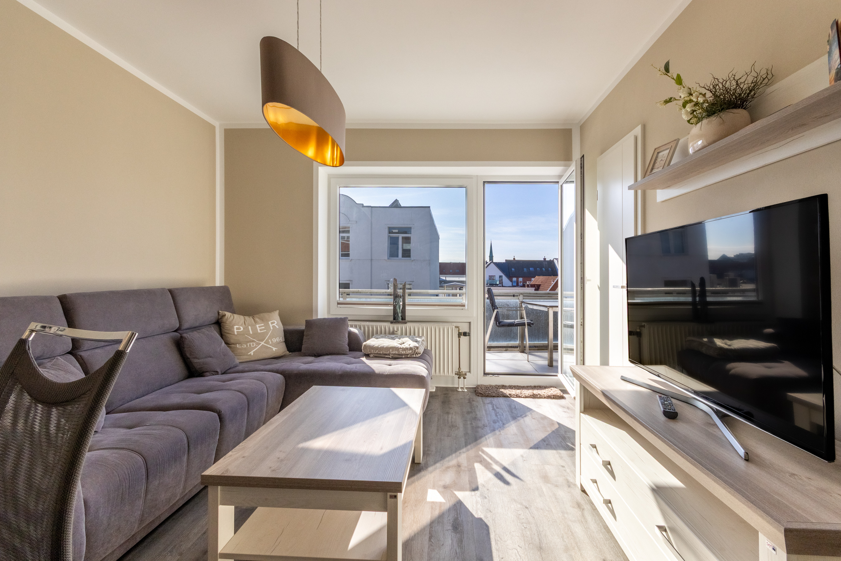 Mitten auf Norderney – Schöne Wohnung mit sonnigem Westbalkon!