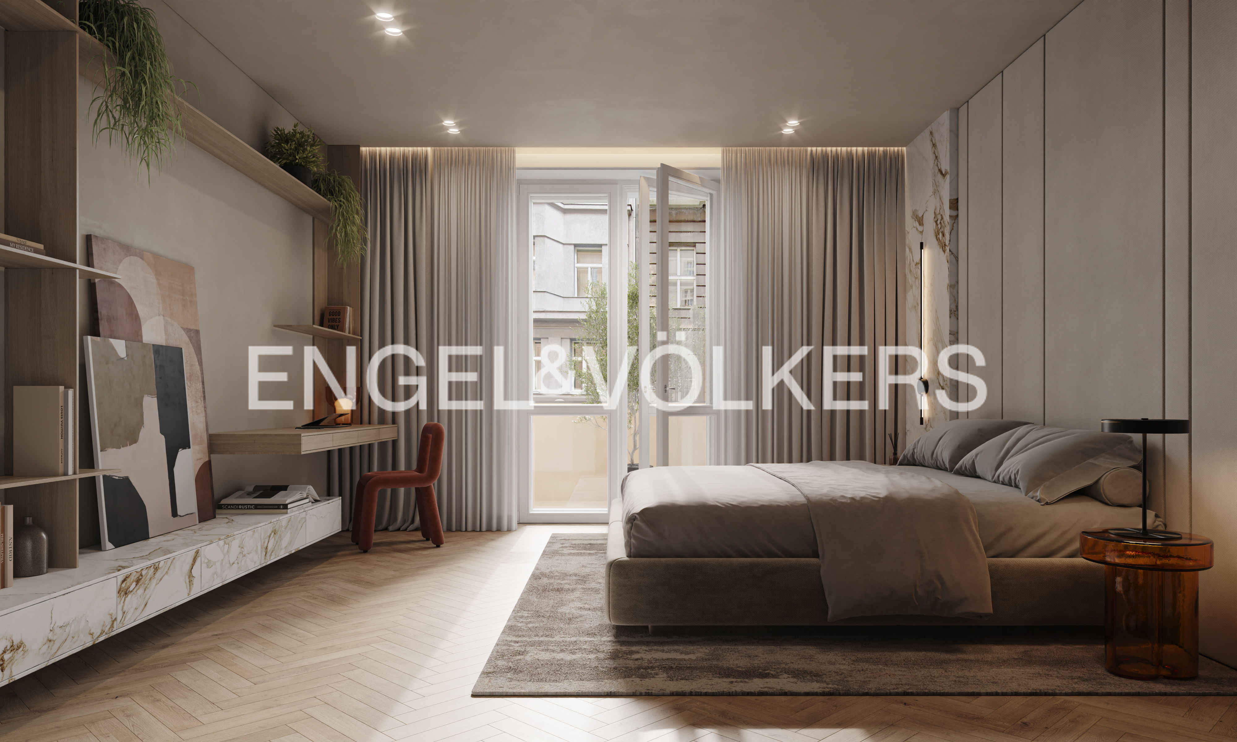 Sale of a 2+kt apartment with a balcony near the Vinohrady Theater