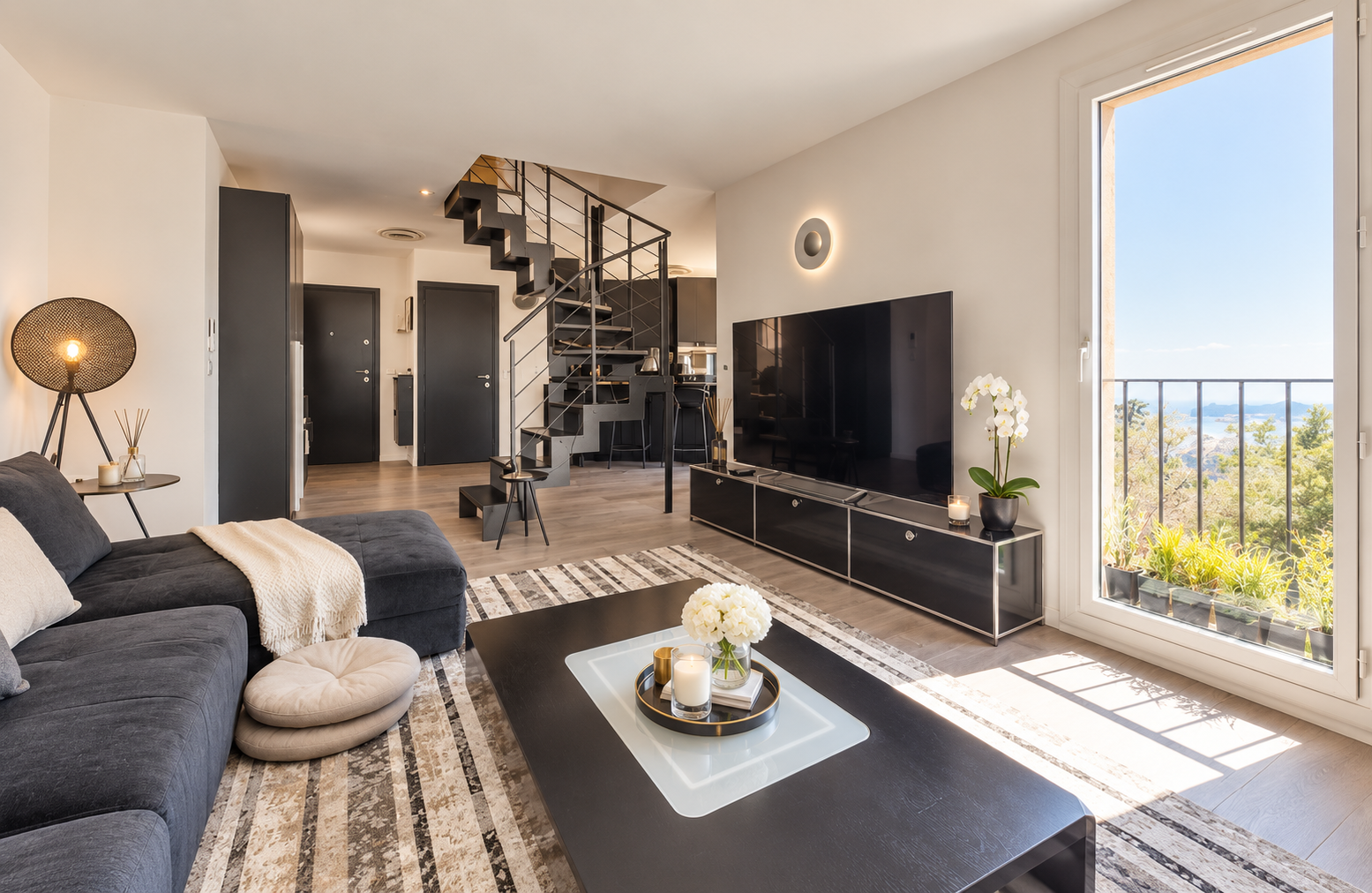 Duplex contemporain aux portes de Monaco