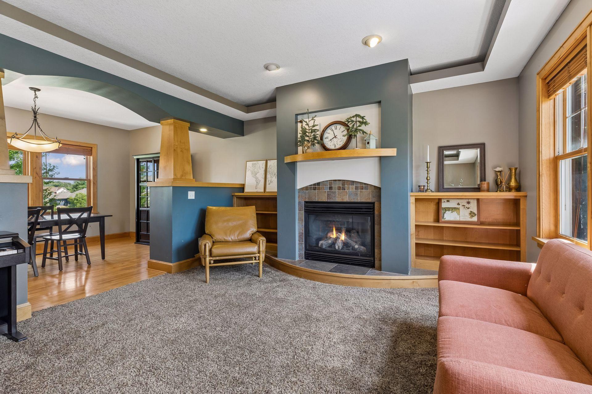 Custom Walkout Overlooking Riverwood Golf Course