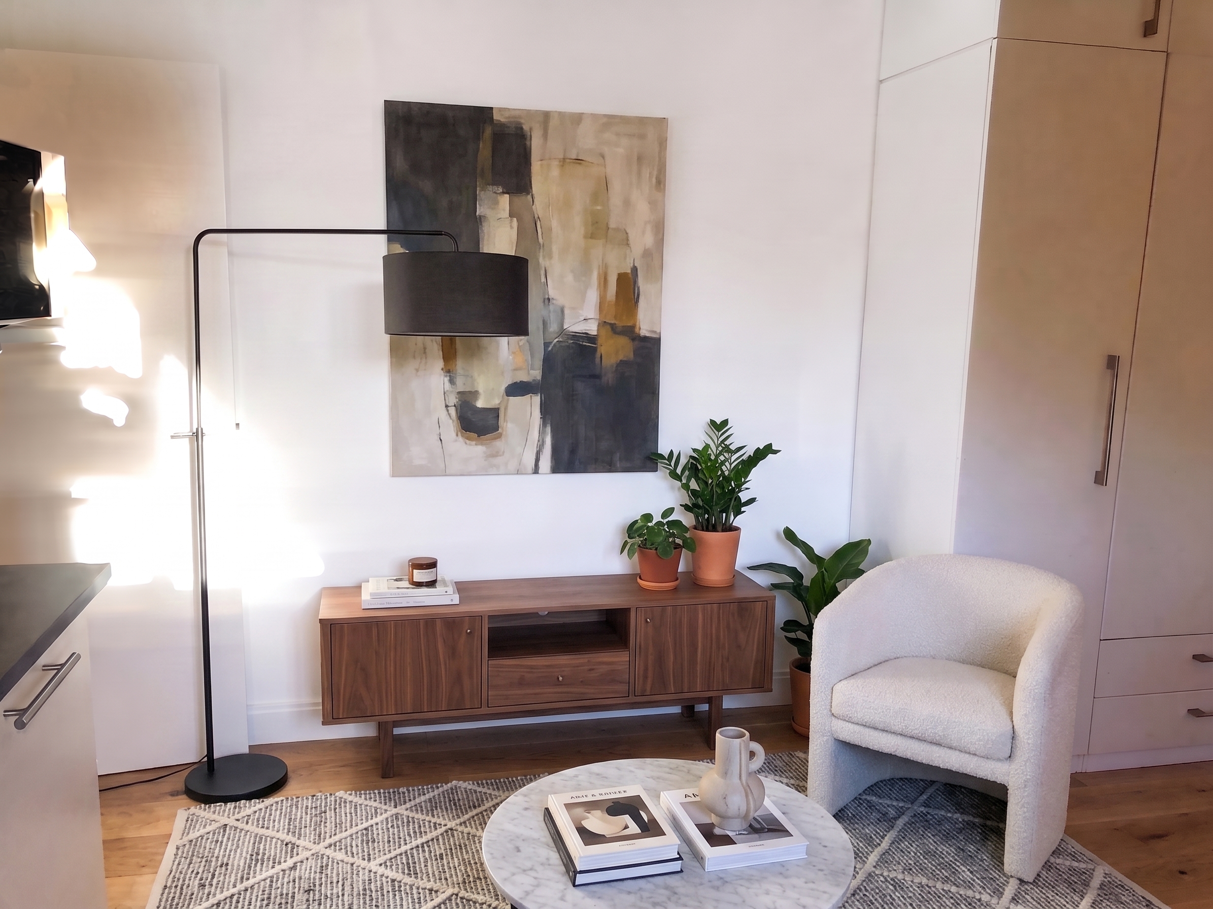 Charming studio in a building with concierge service and beautiful views in Palacio