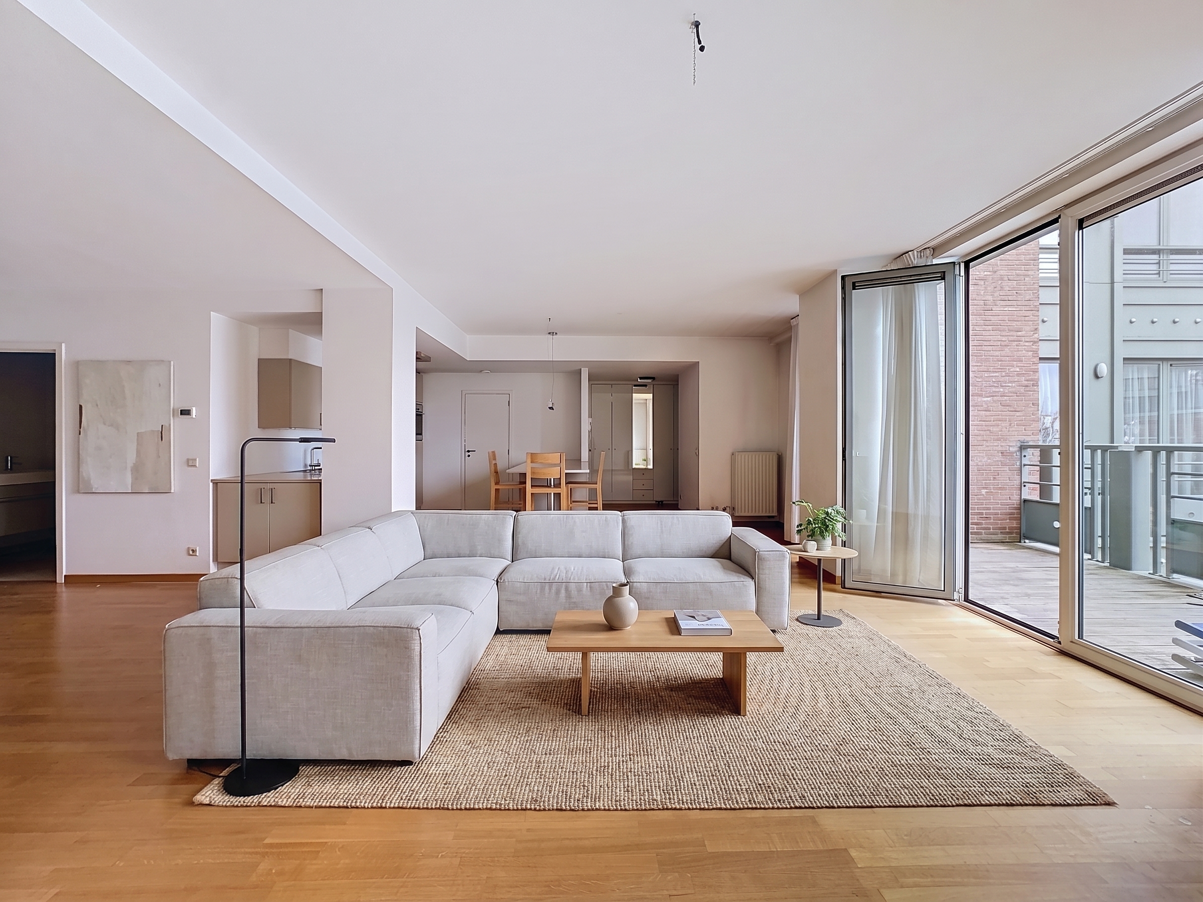 Contemporary 2-Bedroom Apartment with Terrace in the Historic Centre [AI-modified]