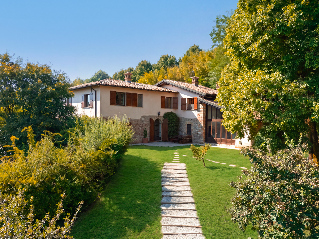 Stone villa with pool nestled among the hills