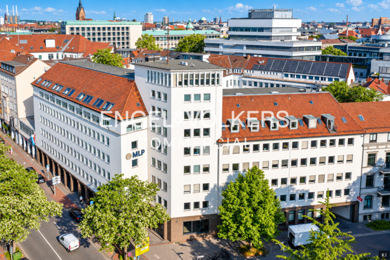 Moderne Arbeitswelten im Zentrum