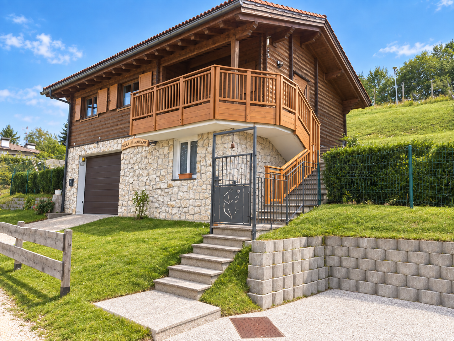 Polsa di Brentonico - Detached cottage with garden, one minute from the slopes
