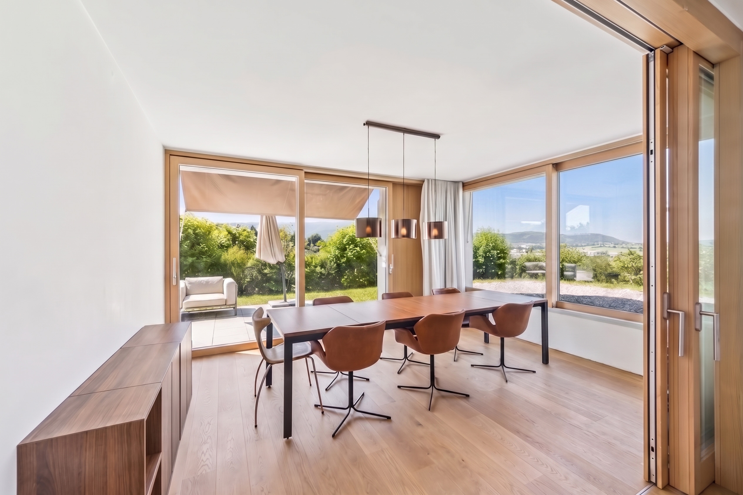 Modern living comfort with views meets timeless architecture