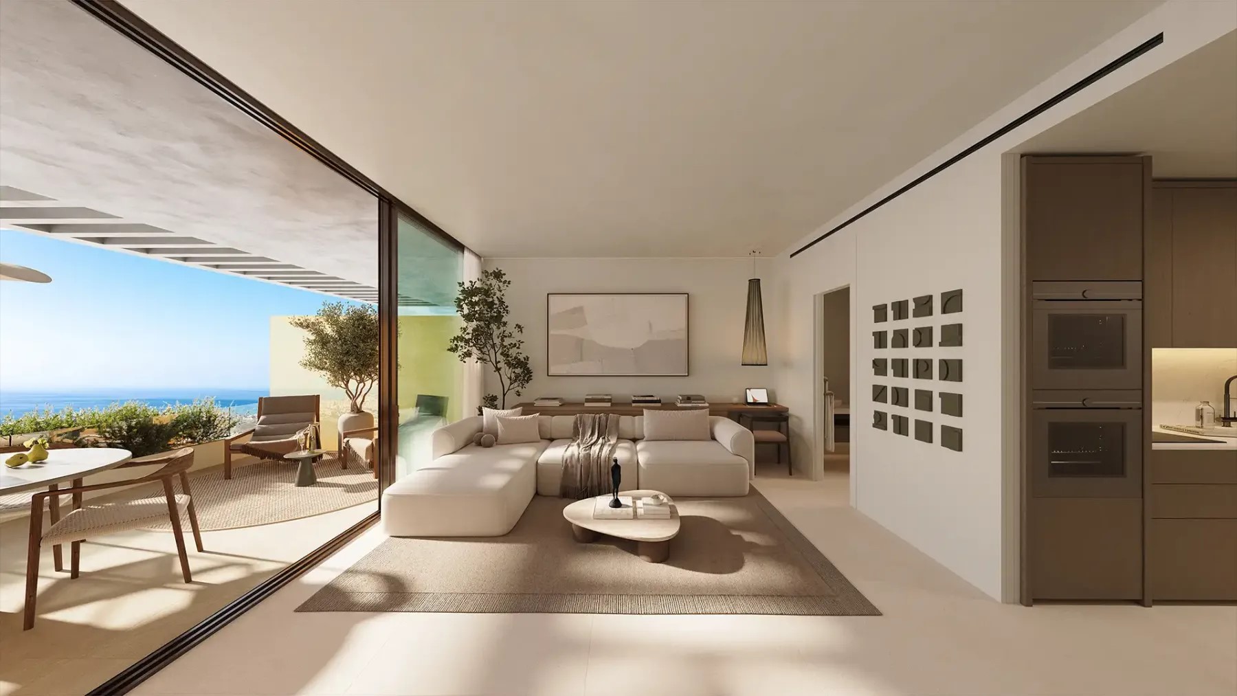 Impressive luxury apartments by Mijas Pueblo