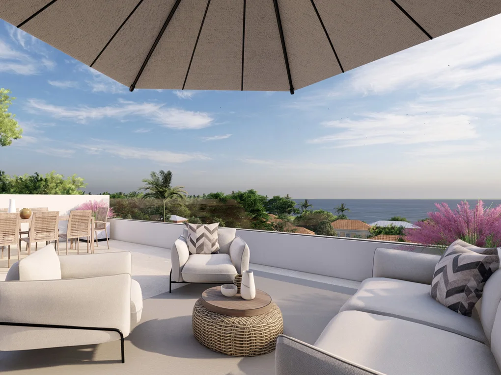New build semi-detached with fantastic sea views in Bahia Azul