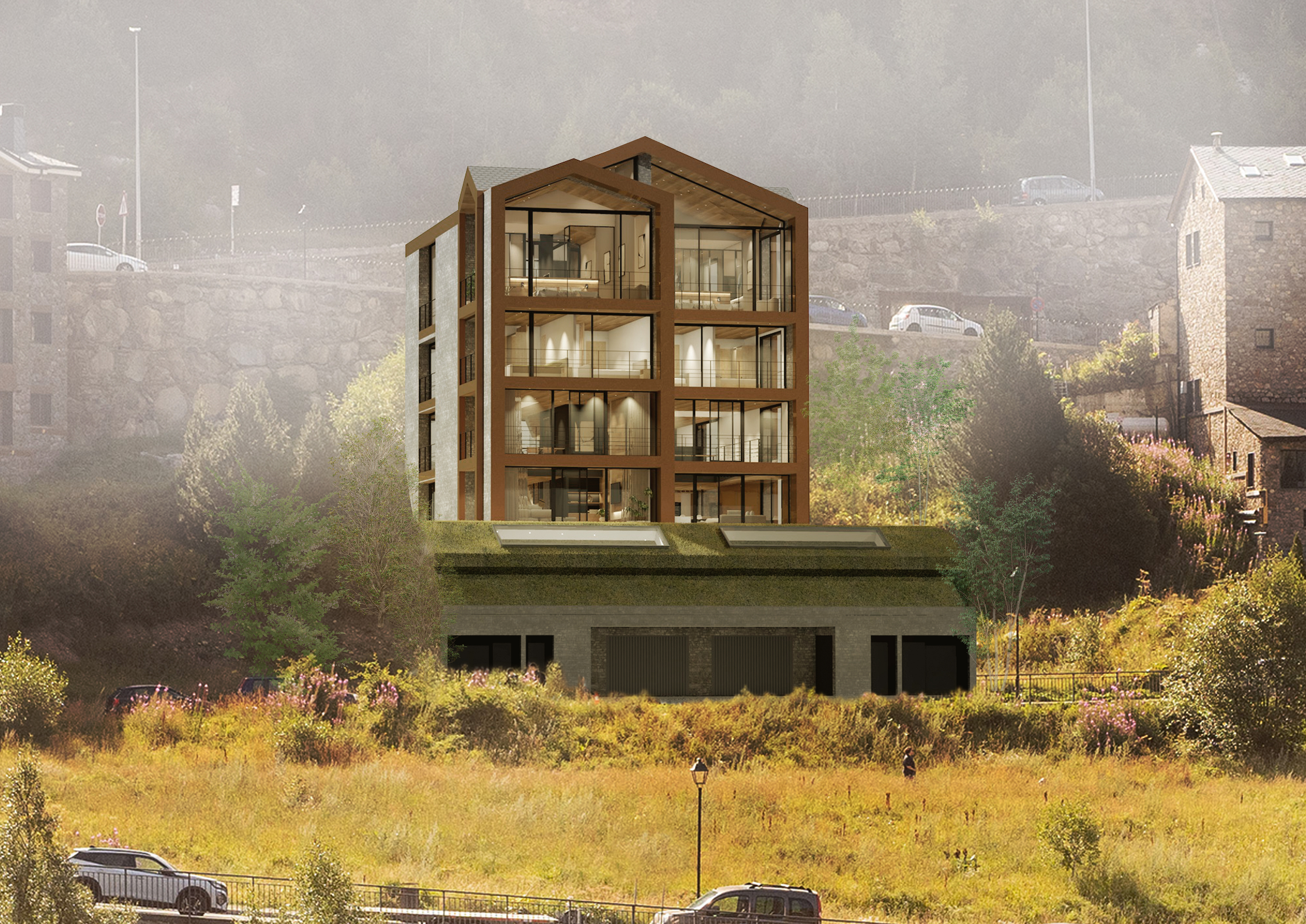 Refugio del Roc – Incles: Bespoke architecture. Absolute nature. Uncompromising luxury.