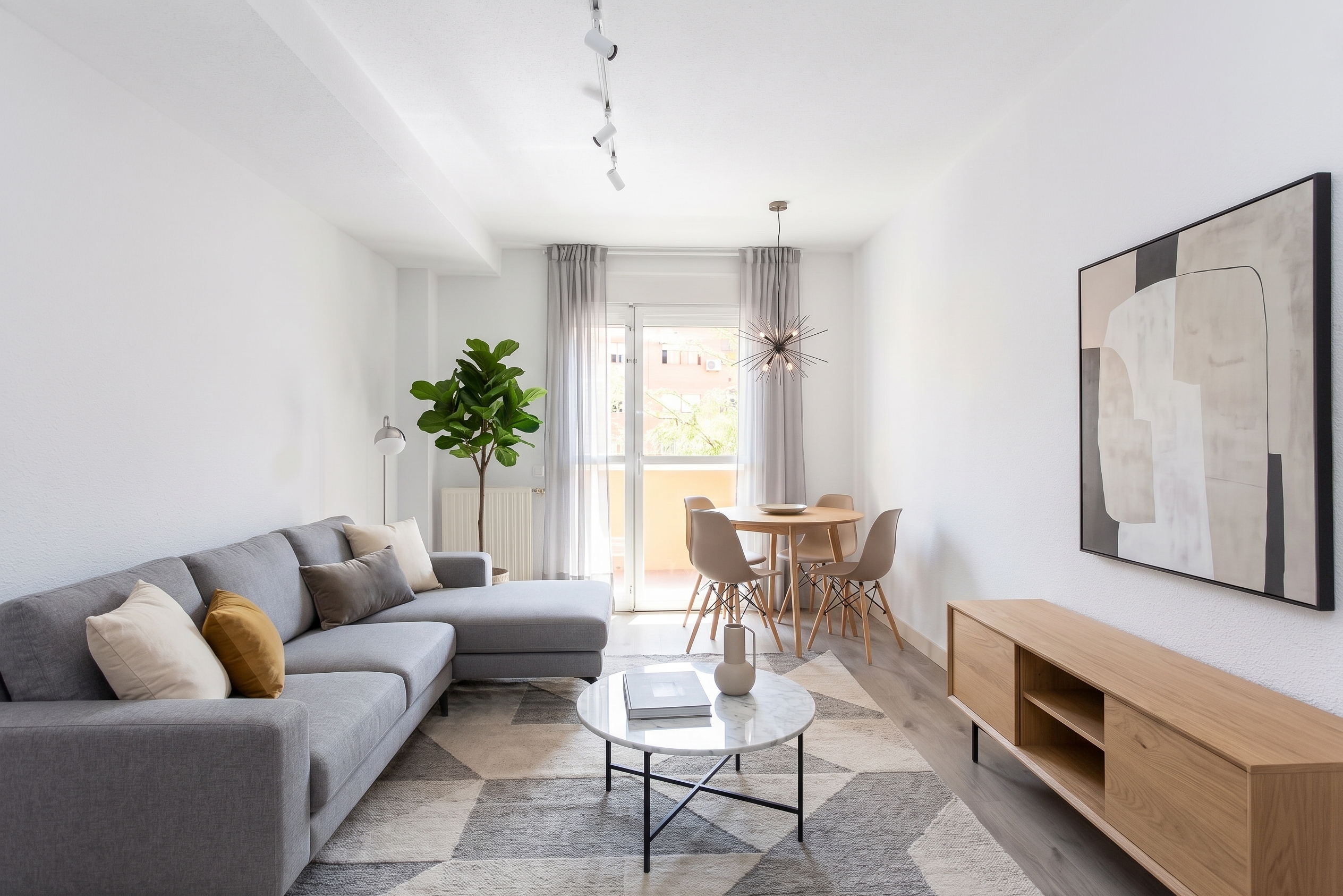 Elegant 128 m² Alcobendas Residence with Terrace, Pool, Parking and Premium Security Near Madrid [AI-modified]