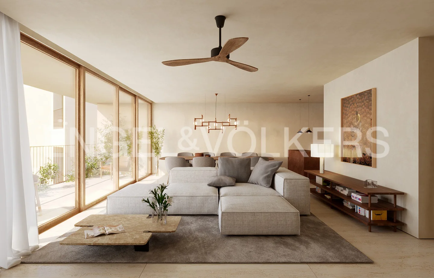 Penthouse duplex 4-bedroom apartment in luxury condominium