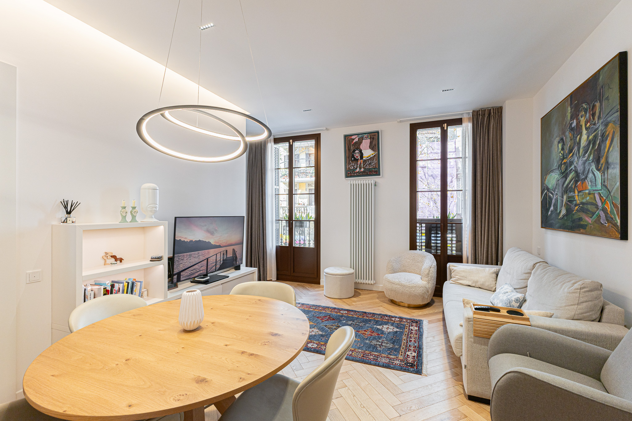 Precioso piso amueblado de larga estancia en Eixample