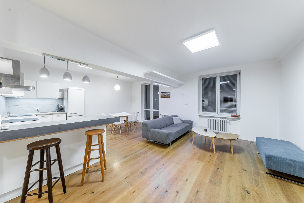 Rent a 3+kk apartment - fully furnished, completely renovated