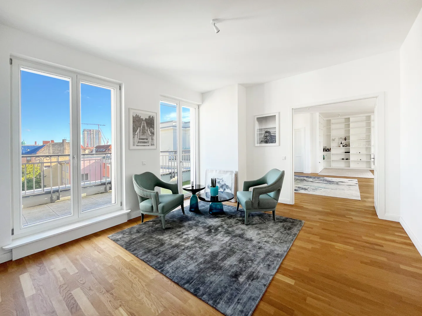Luxuriöses Penthouse mit drei Terrassen nahe Kurfürstendamm - Photo 5