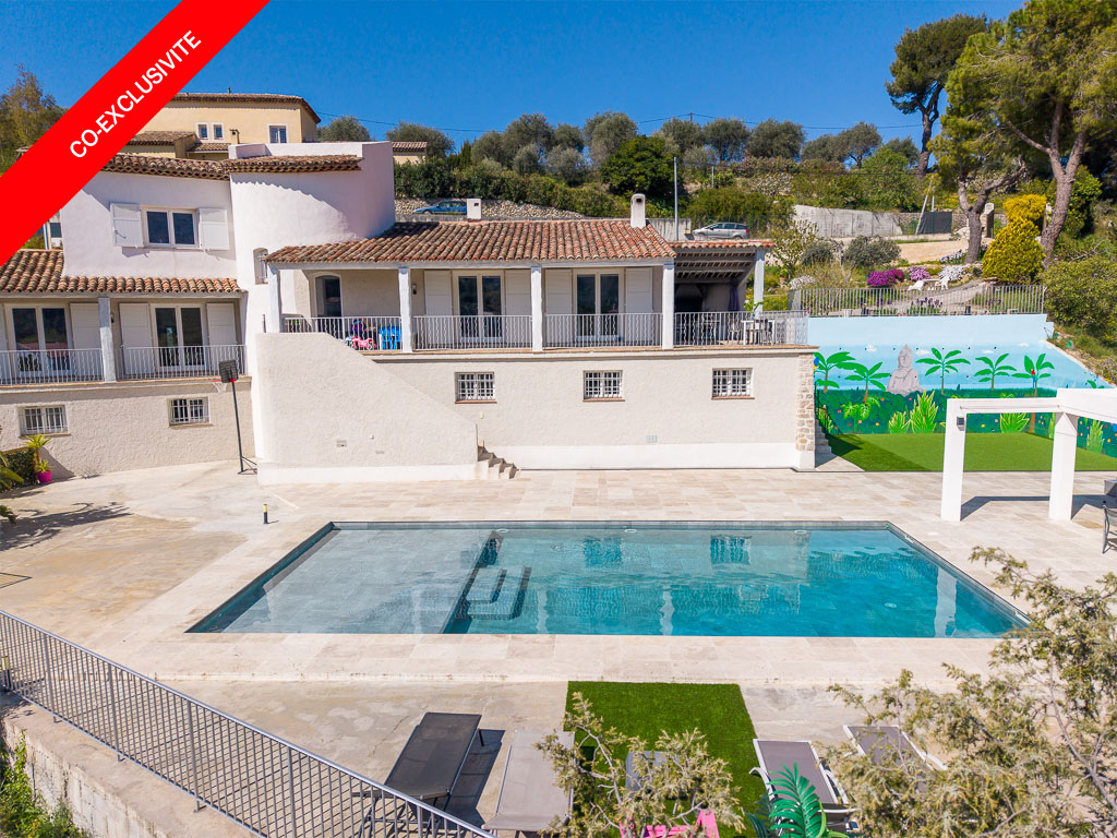 Villa with panoramic views – Colomars, above Nice.