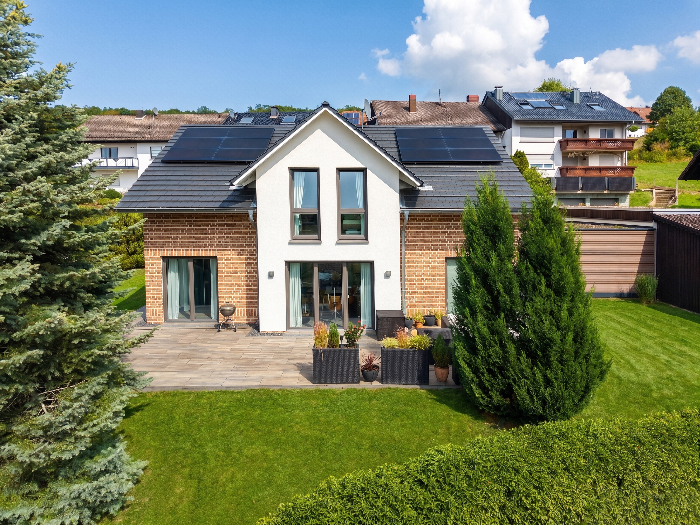 Exklusives und neuwertiges Viebrock-Haus in Weibersbrunn mit herrlichem Panorama!