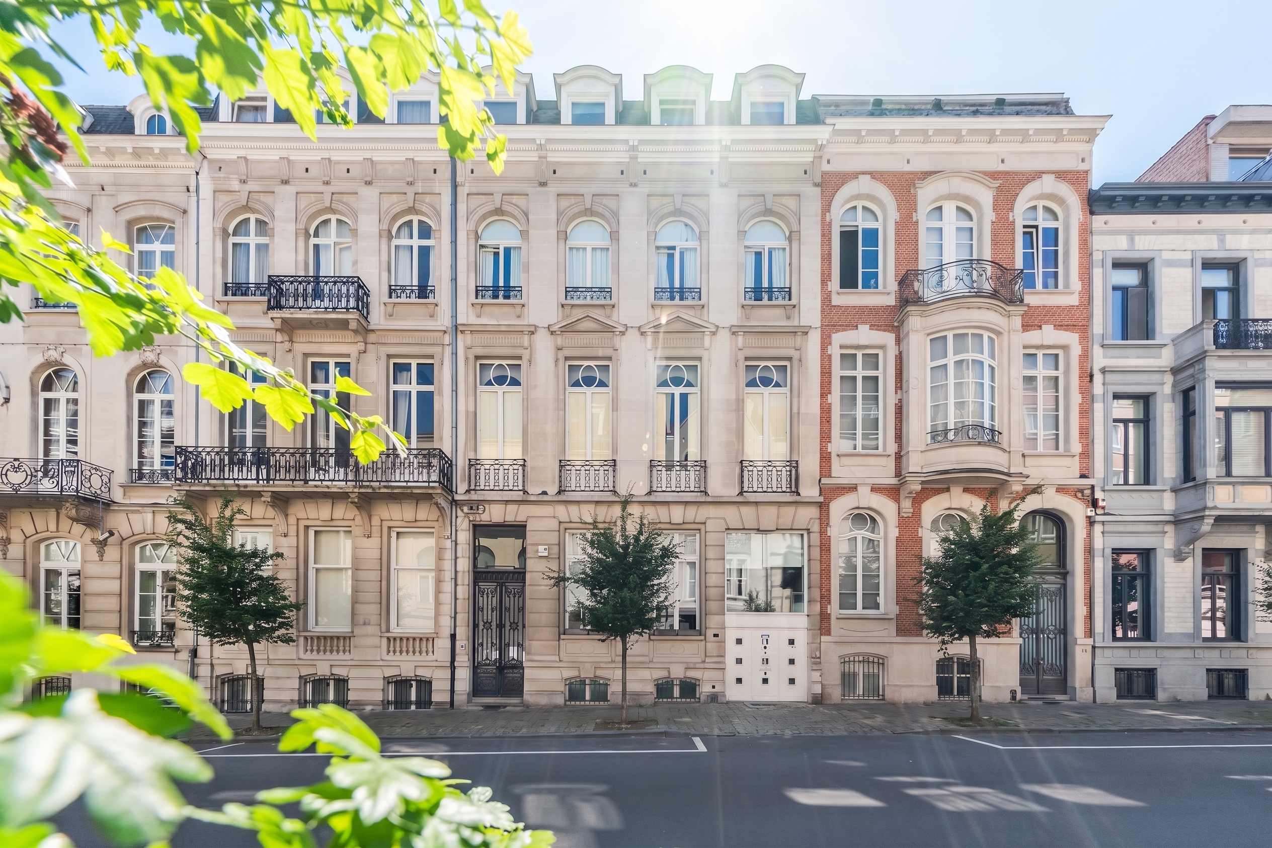 Exceptional bel-étage apartment in the heart of the Louise/Bois de la Cambre district [AI-modified]
