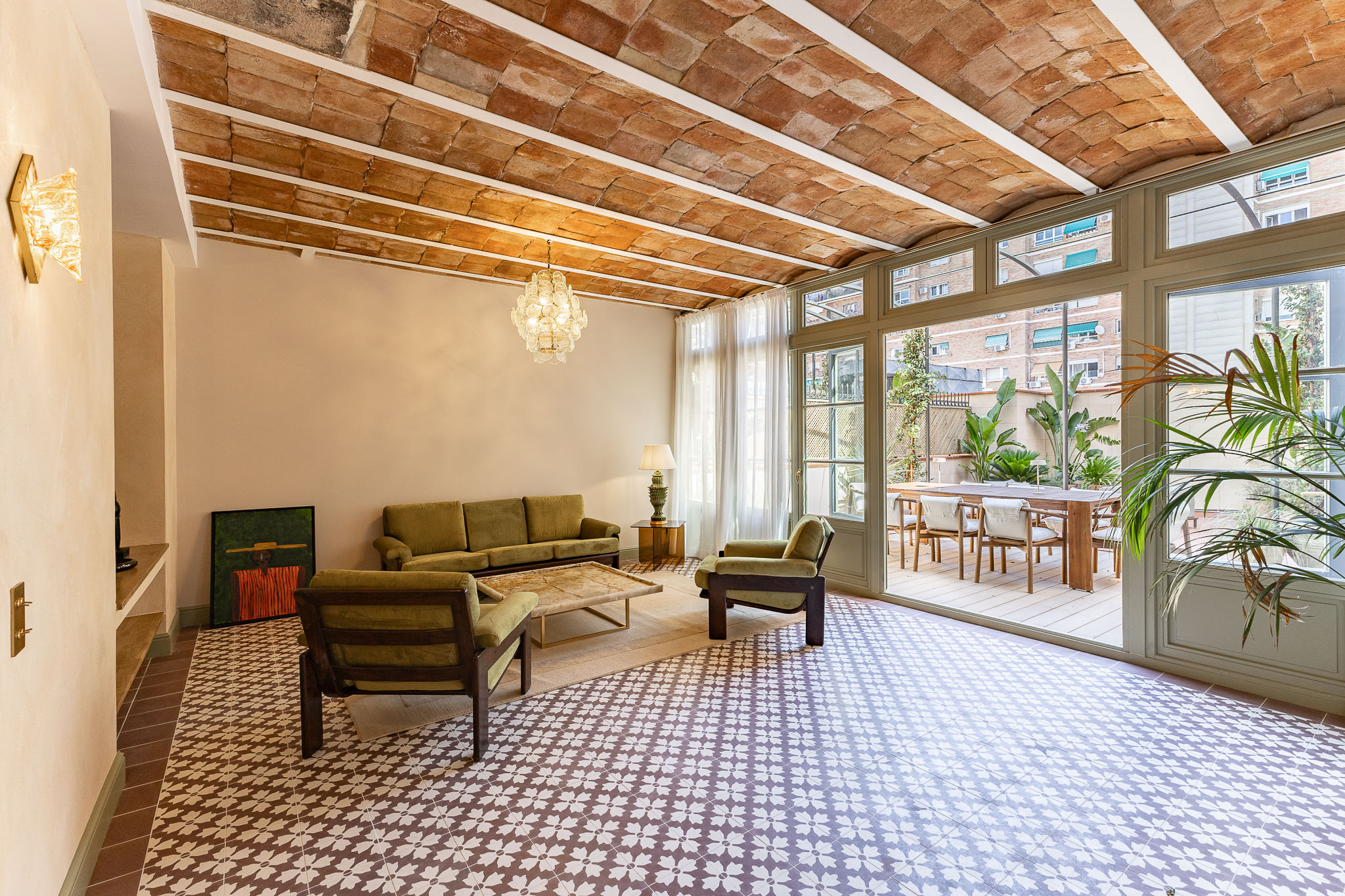 Magnífico piso de diseño con gran  terraza en Passeig de Sant Joan