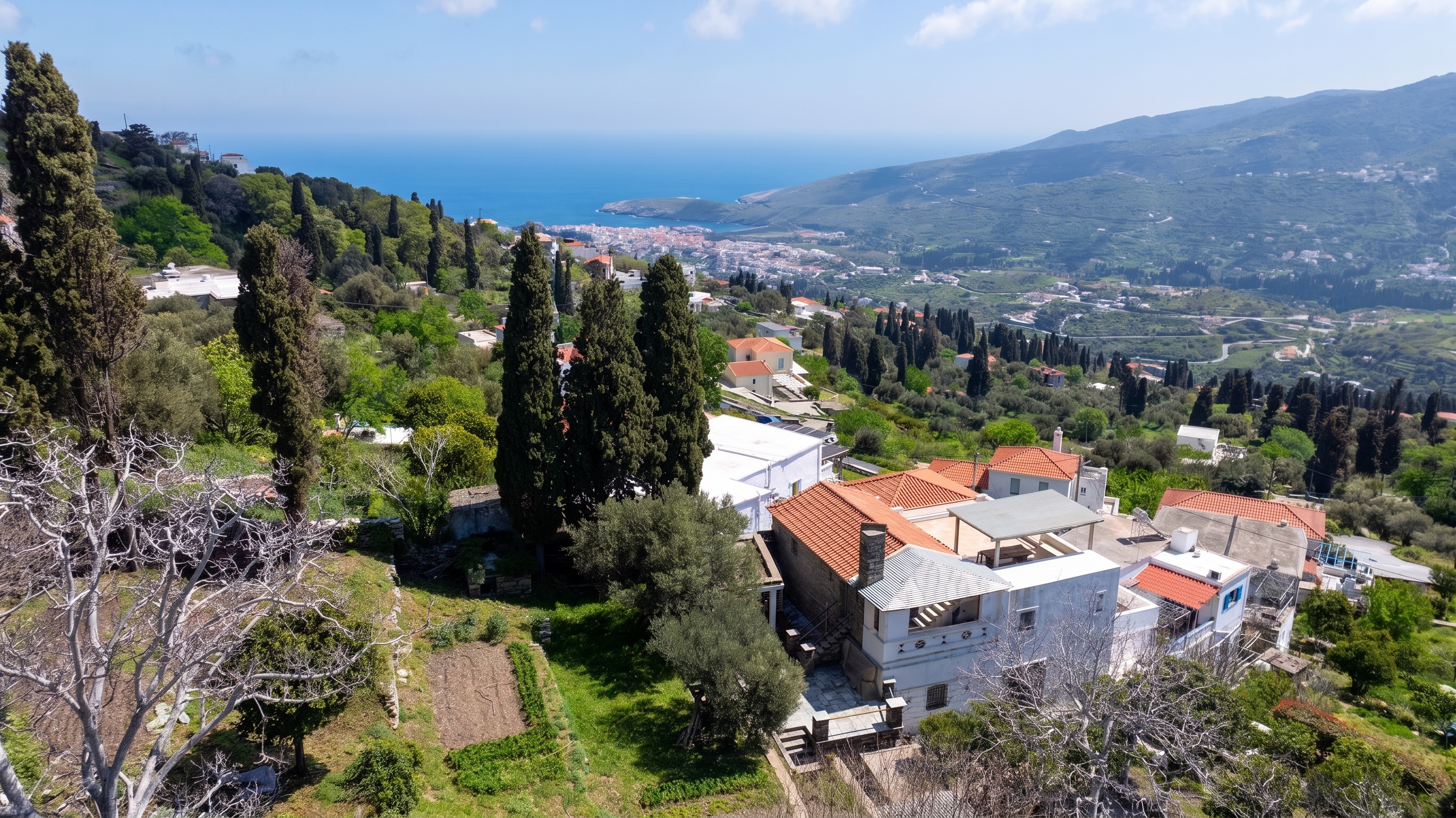 Ανακαινισμένη ιστορική οικία του 1840 στις Στραπουριές, Άνδρου