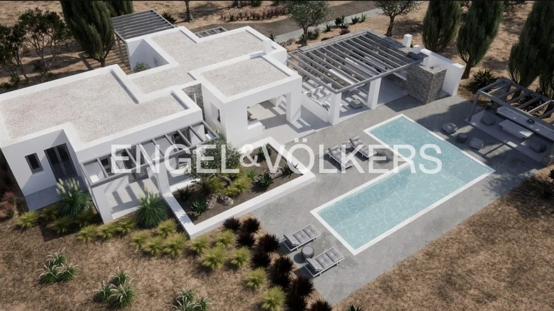 Santa Maria Beach Villa: Tranquil Retreat Near Naoussa, Paros